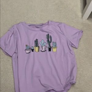 Forever 21 lavender tshirt